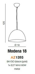 Azzardo šviestuvas Modena 18 AZ1393 kaina ir informacija | Pakabinami šviestuvai | pigu.lt