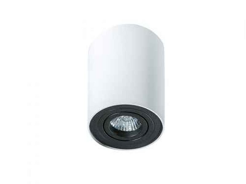 Azzardo lubinis šviestuvas Bross 1 White/Black kaina ir informacija | Lubiniai šviestuvai | pigu.lt