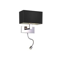 Azzardo LED sieninis šviestuvas Martens Black kaina ir informacija | Sieniniai šviestuvai | pigu.lt