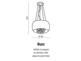 Azzardo подвесной светильник AZ1646 Buzz цена и информация | Люстры | pigu.lt