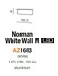 Azzardo sieninis šviestuvas AZ1683 Norman kaina ir informacija | Sieniniai šviestuvai | pigu.lt