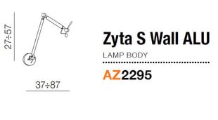 Azzardo sieninio šviestuvo rėmas Zyta AZ2295 kaina ir informacija | Sieniniai šviestuvai | pigu.lt