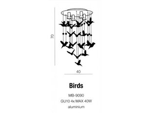 Azzardo подвесной светильник Birds AZ2449 цена и информация | Подвесной светильник | pigu.lt