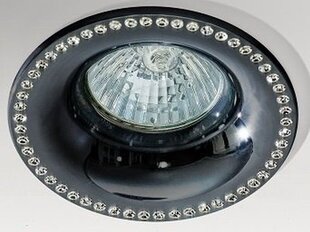 Azzardo įmontuojamas šviestuvas Adamo Diamond Black kaina ir informacija | Įmontuojami šviestuvai, LED panelės | pigu.lt