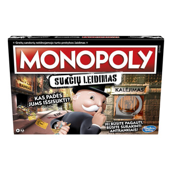 Žaidimas „Monopolis: sukčių leidimas“, (lietuvių kalba) kaina ir informacija | Stalo žaidimai, galvosūkiai | pigu.lt