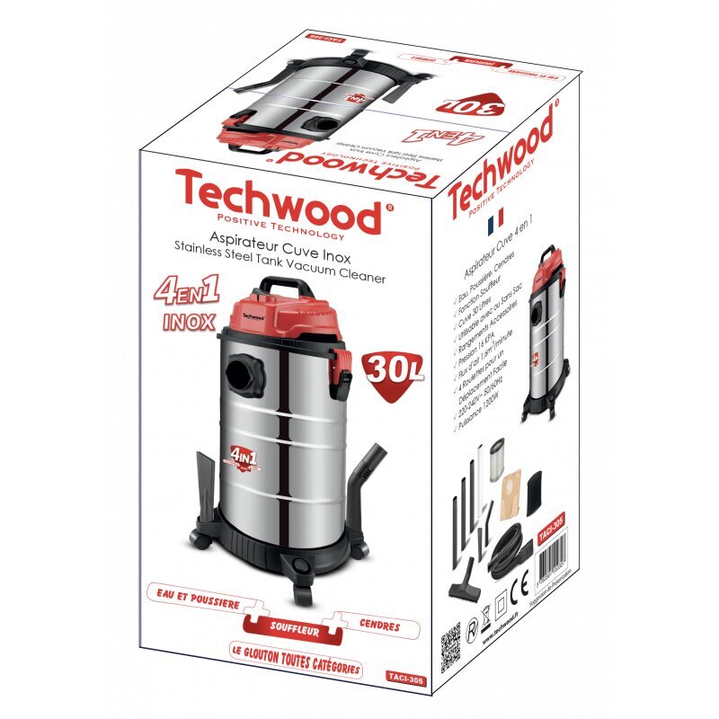 Techwood TACI305 kaina ir informacija | Dulkių siurbliai | pigu.lt