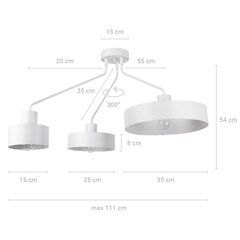 Потолочный светильник JUMBO 31534 цена и информация | Люстры | pigu.lt