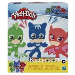 Plastilino rinkinys Play Doh PJ Masks, F18055L0 kaina ir informacija | Lavinamieji žaislai | pigu.lt