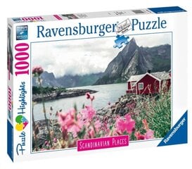 Dėlionė Ravensburger Reine Lofoten Norway, 1000 d., 16740 kaina ir informacija | Dėlionės (puzzle) | pigu.lt