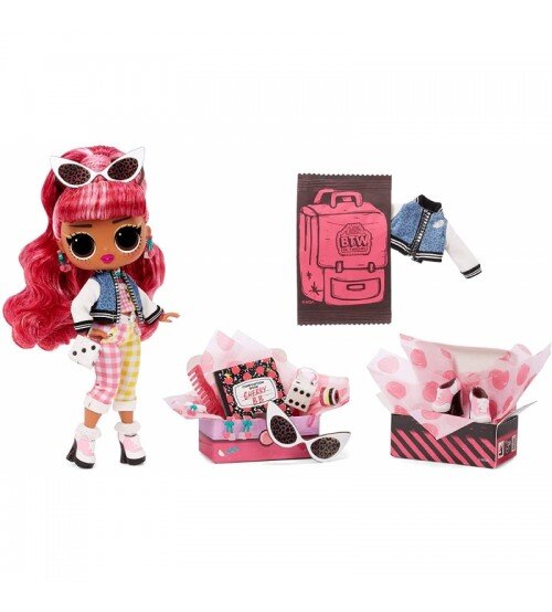 L.O.L. Surprise! Tweens Fashion Doll Cherry B.B. with 15 Surprises kaina ir informacija | Žaislai mergaitėms | pigu.lt