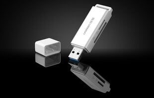 Картридер SD / microSD USB 3.0 UGREEN CM104, черный цена и информация | Адаптеры, USB-разветвители | pigu.lt
