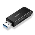 Картридер SD / microSD USB 3.0 UGREEN CM104, черный