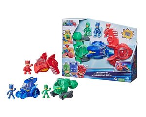 Набор транспортных средств 3in1 Pj Masks Combiner Jet, F21195L0 цена и информация | Игрушки для мальчиков | pigu.lt