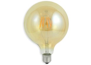 Светодиодная лампа E27 4W G125 Filament Retro Amber - теплый белый (2000K) цена и информация | Электрические лампы | pigu.lt