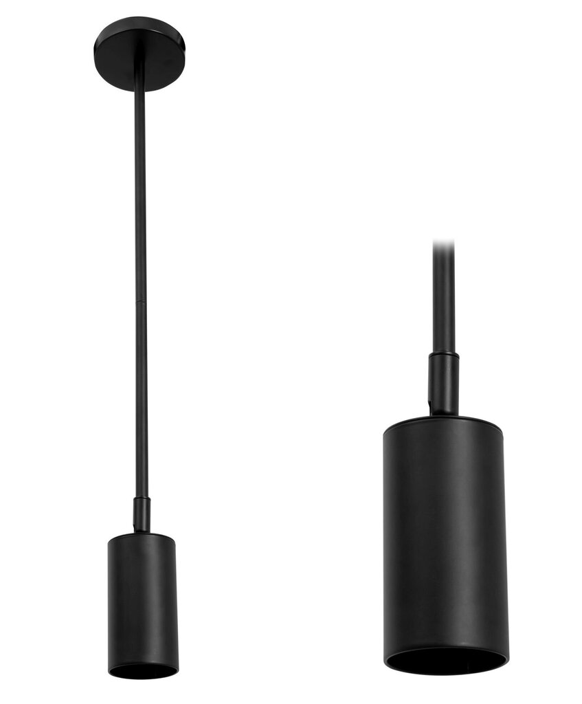 Pakabinamas šviestuvas Cylinder, Black kaina ir informacija | Pakabinami šviestuvai | pigu.lt