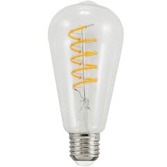 LED lemputė E27 FILAMENT ST64 4W HEAT 2200K kaina ir informacija | Polux Santechnika, remontas, šildymas | pigu.lt