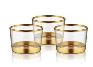Stiklinių rinkinys GLM0018, 3 dalių kaina ir informacija | Taurės, puodeliai, ąsočiai | pigu.lt