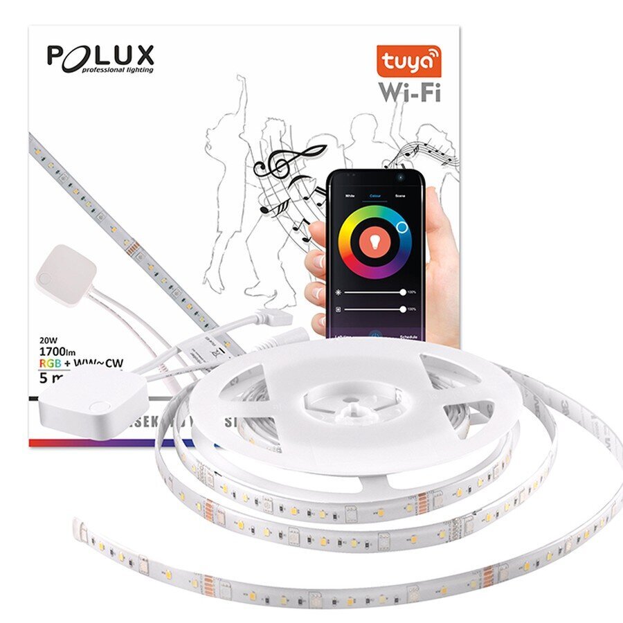 LED juosta Polux, 5m kaina ir informacija | LED juostos | pigu.lt
