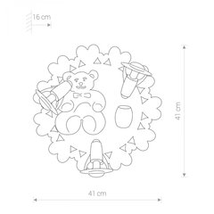 Nowodvorski детский настенный светильник Honey III 3661 цена и информация | Настенные светильники | pigu.lt