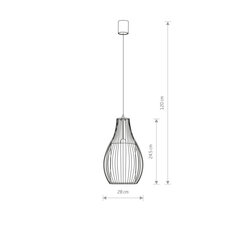 Nowodvorski подвесной светильник Camilla 4610 цена и информация | Подвесной светильник | pigu.lt