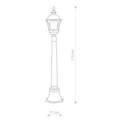 Nowodvorski Lighting уличный светильник 4685 цена и информация | Уличные светильники | pigu.lt