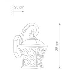 Nowodvorski Lighting настенный светильник Tay 5292 цена и информация | Настенные светильники | pigu.lt