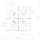 Nowodvorski sieninis šviestuvas Puzzle 6382 kaina ir informacija | Sieniniai šviestuvai | pigu.lt