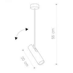 Nowodvorski Lighting подвесной светильник Eye Super Graphite I A 6495 цена и информация | Люстры | pigu.lt