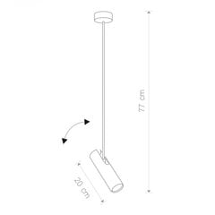 Nowodvorski Lighting подвесной светильник Eye Super Graphite I B 6496 цена и информация | Подвесной светильник | pigu.lt