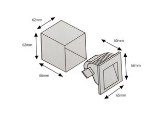 Nowodvorski Lighting настенный светильник Step 6907 цена и информация | Настенные светильники | pigu.lt