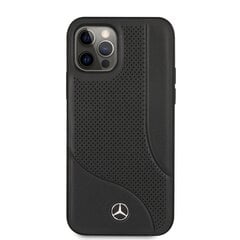 MEHCP12LCDOBK Mercedes Hard Case, skirtas iPhone 12 Pro Max kaina ir informacija | Telefono dėklai | pigu.lt