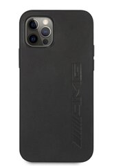 AMHCP12LDOLBK AMG Case, skirtas iPhone 12 Pro Max 6.7, juodas kaina ir informacija | Telefono dėklai | pigu.lt