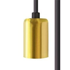 Nowodvorski Lighting провод светильника Cameleon E27 Black/Brass 8660 цена и информация | Люстры | pigu.lt