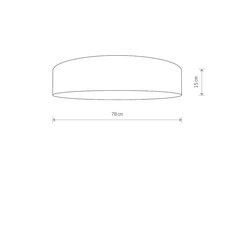 Nowodvorski Lighting потолочный светильник 8802 Turda Gold 7 цена и информация | Потолочные светильники | pigu.lt