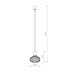 Nowodvorski Lighting подвесной светильник 8862 Pico I цена и информация | Люстры | pigu.lt