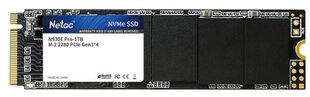 SSD Netac NT01N950E-500G-E4X 500GB цена и информация | Внутренние жёсткие диски (HDD, SSD, Hybrid) | pigu.lt