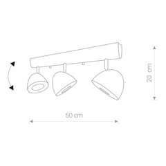 Nowodvorski Lighting потолочный светильник Vespa White III 9592 цена и информация | Потолочные светильники | pigu.lt