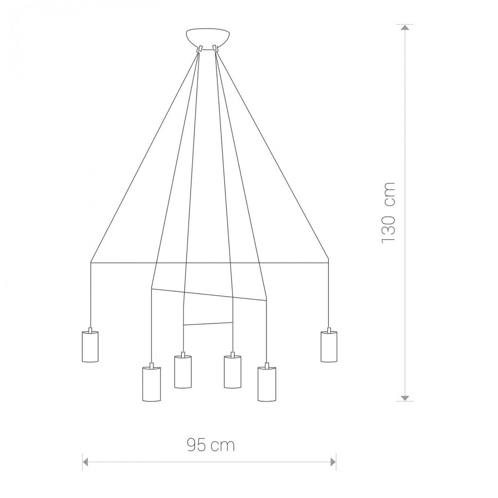 Nowodvorski pakabinamas šviestuvas Imbria White X 9678 kaina ir informacija | Pakabinami šviestuvai | pigu.lt