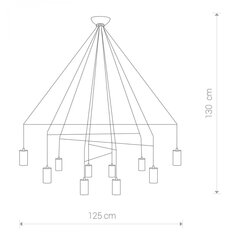 Nowodvorski Lighting подвесной светильник Imbria White X 9678 цена и информация | Люстры | pigu.lt