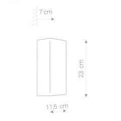 Nowodvorski Lighting настенный светильник Bergen Graphite 9707 цена и информация | Nowodworski Мебель и домашний интерьер | pigu.lt