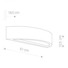 Nowodvorski настенный светильник Arch M 9720 цена и информация | Настенные светильники | pigu.lt