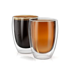 Fissman dvigubu sienelių stiklinių Romano, 300 ml kaina ir informacija | Taurės, puodeliai, ąsočiai | pigu.lt