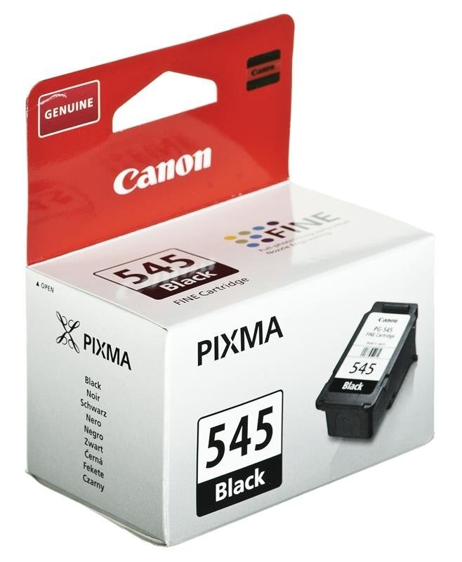 Rašalo kasetė CANON PG-545, Juoda цена и информация | Kasetės rašaliniams spausdintuvams | pigu.lt