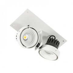 Потолочный светильник Italux Patrizio GL7118-2/2X12W4000KWH+BL цена и информация | Потолочные светильники | pigu.lt