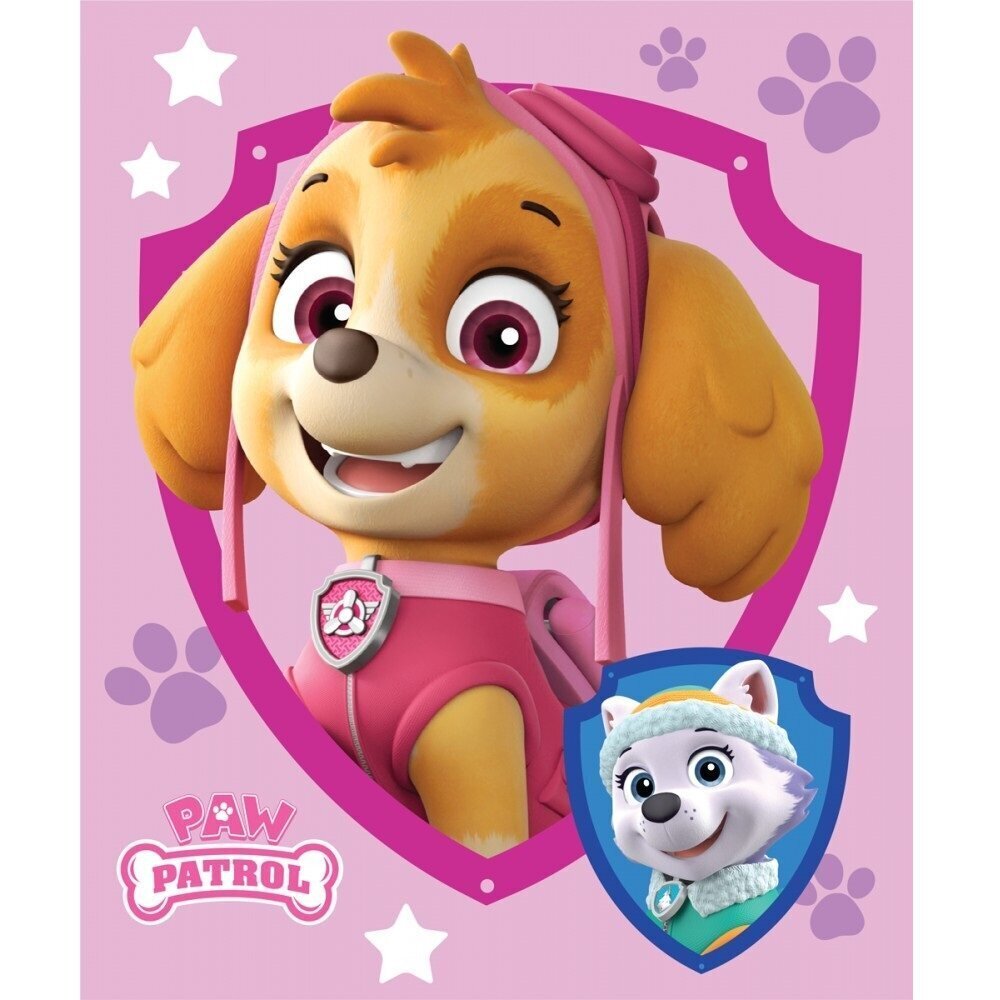 Pledas Paw Patrol, 100x140 cm kaina ir informacija | Lovatiesės ir pledai | pigu.lt