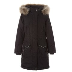 Huppa žieminė striukė mergaitėms MONA 2, juoda kaina ir informacija | Žiemos drabužiai vaikams | pigu.lt