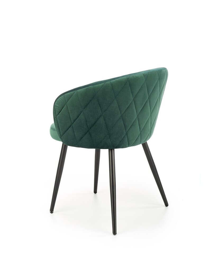 Kėdė Halmar K430, žalia kaina ir informacija | Virtuvės ir valgomojo kėdės | pigu.lt