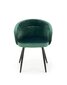 Kėdė Halmar K430, žalia kaina ir informacija | Virtuvės ir valgomojo kėdės | pigu.lt
