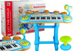 Vaikiškas sintezatorius mėlynas kaina ir informacija | Lavinamieji žaislai | pigu.lt
