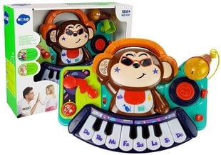 Интерактивное пианино для малышей DJ Monkey цена и информация | Развивающие игрушки | pigu.lt